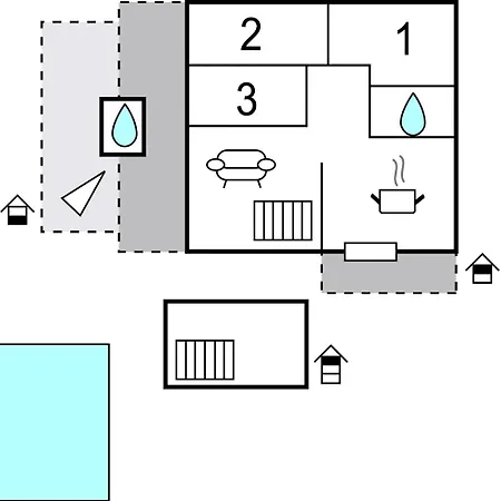 Σπίτι διακοπών 3 Bedroom Beautiful In *